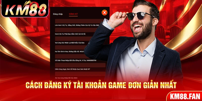 Cách đăng ký tài khoản game đơn giản nhất